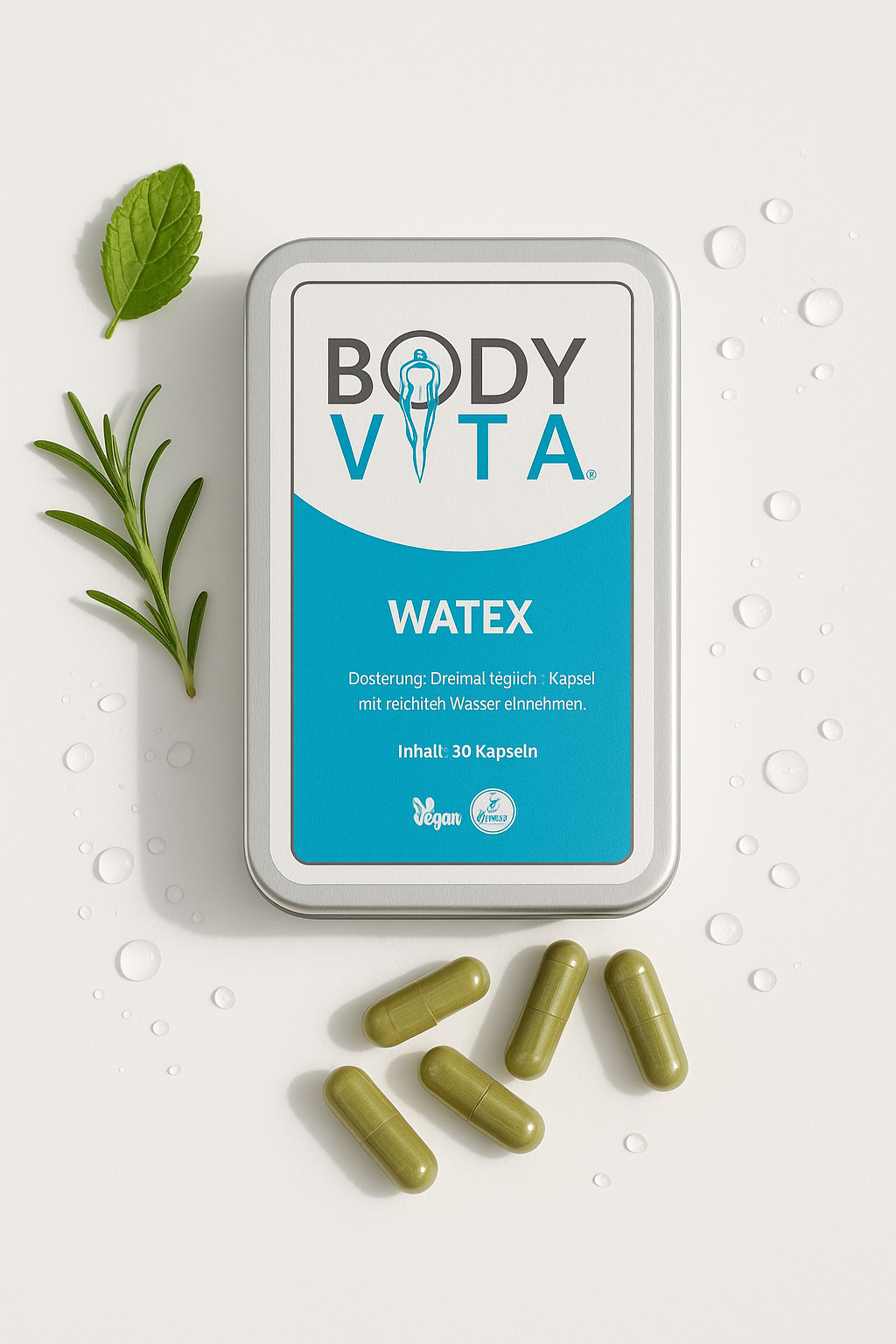 Bodyvita - WATEX - Entwässerung - 90 Kapseln