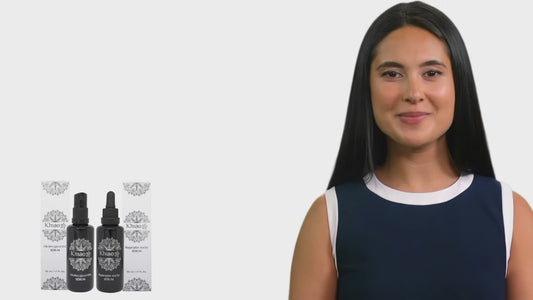 Khiao - Glycol und Night Repair Serum 2 x 50 ml - Gesichtspflege - Fruchtsäure - Nachtserum - Anti Aging