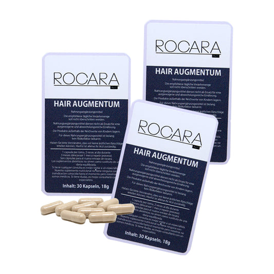 Rocara Hair - HAIR AUGMENTUM - Kapseln für den Haarwuchs Rocarahair