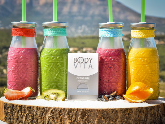 DETOBRITE Plus Vitamin C - Detox 90 Kapseln - Entgiftung