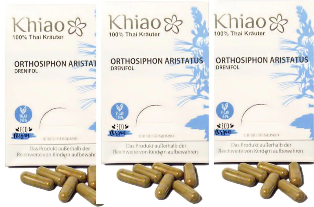 Khiao Orthosiphon Aristatus Drenifol Kapseln freeshipping - Khiao