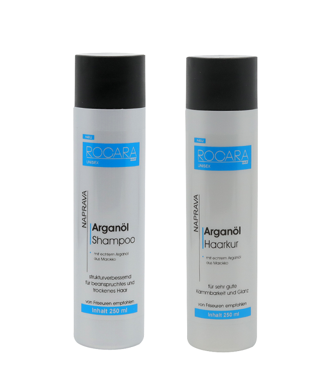 Victum Pflegeset - Arganöl Shampoo 250 ml & Haarkur 250 ml