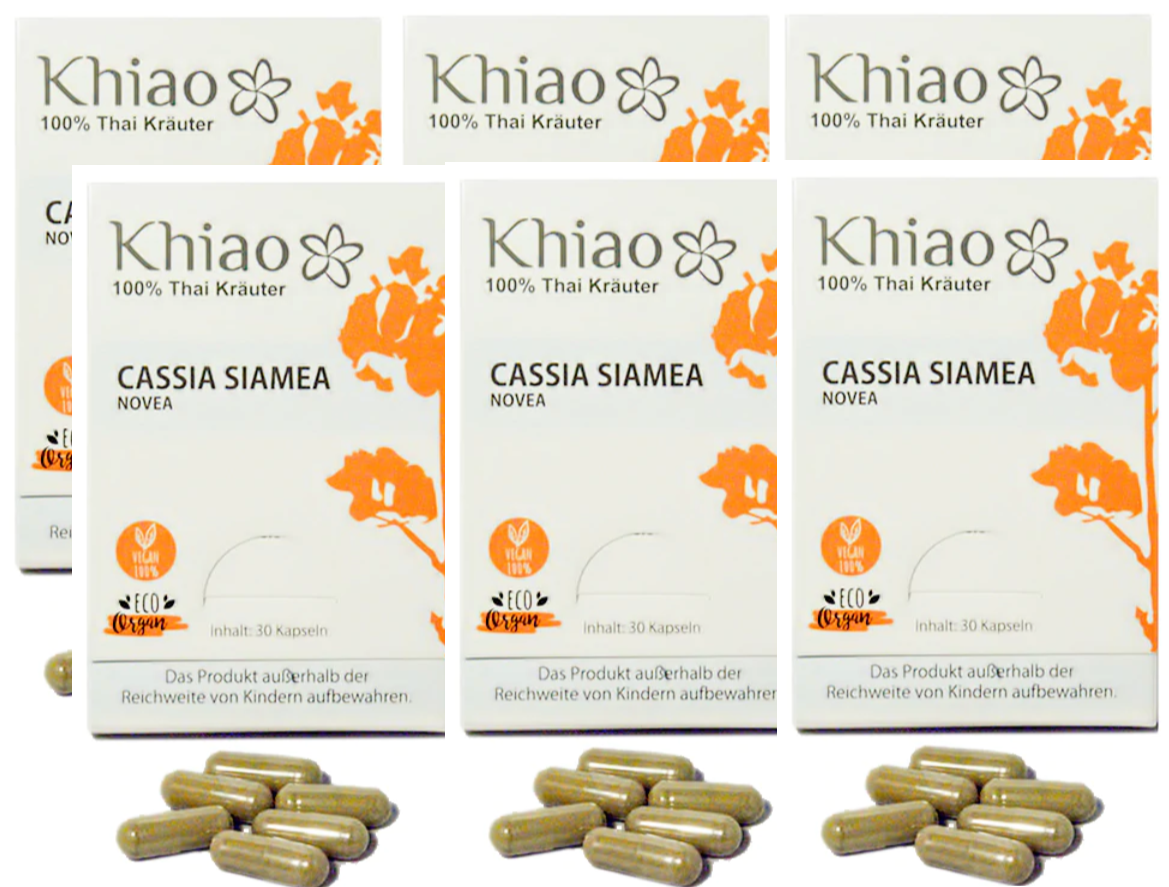 Khiao Cassia Siamea Novea null Panik Kapseln freeshipping - Khiao
