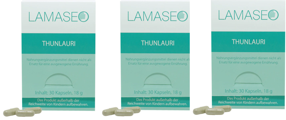 Lamaseo - Thunlauri Cuticula Kapseln - Hautirritationen - Hauterneuerung - Anti Pickel