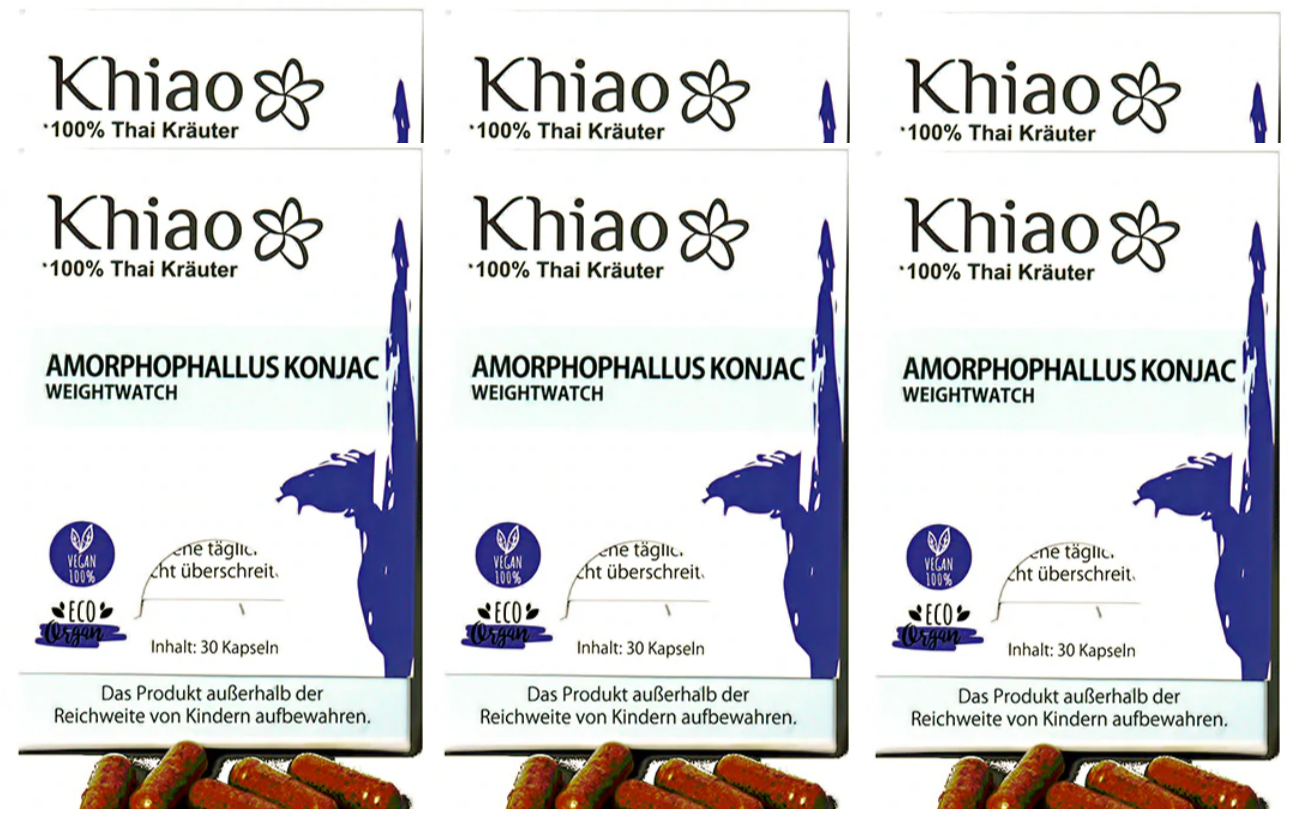 Amorphophallus Konjac Weightwatch - Gewichtsreduktion