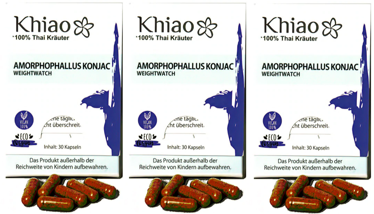 Amorphophallus Konjac Weightwatch - Gewichtsreduktion