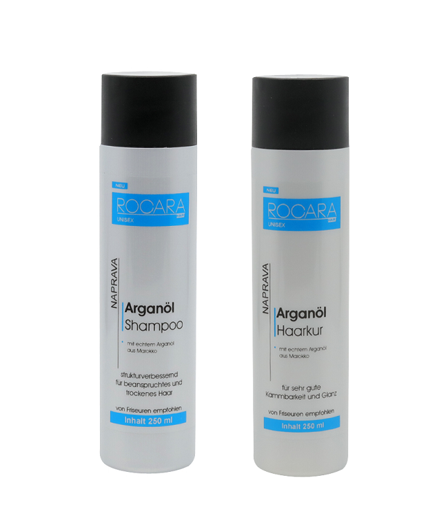 Victum care set - argan oil shampoo 250 ml &amp; hair treatment 250 ml